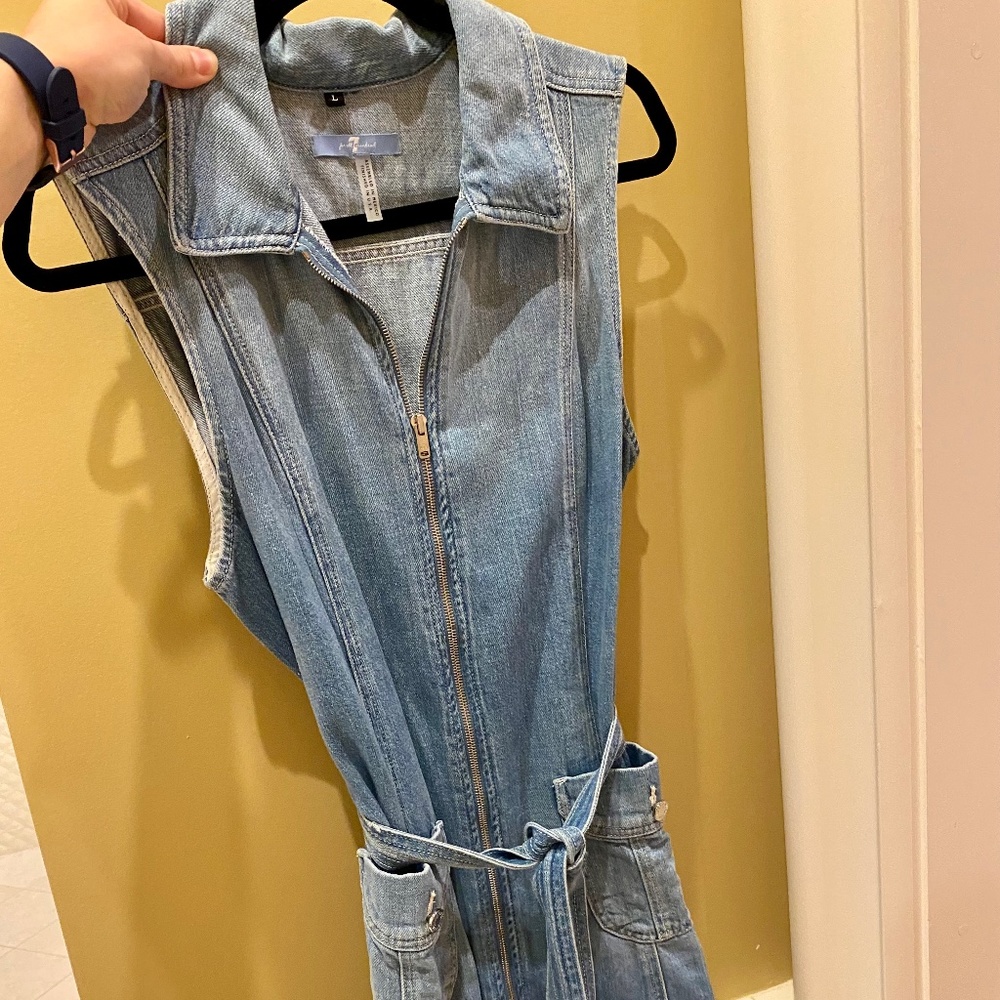 Denim Tie Dress